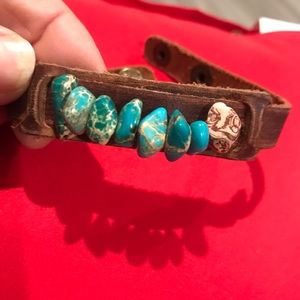 leather bracelet